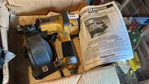 lot 266 image: Stanley Bostitch RN45B Coil Roofing Nailer