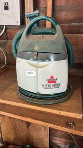 lot 267 image: Bissell Little Green Portable Deep Cleaner