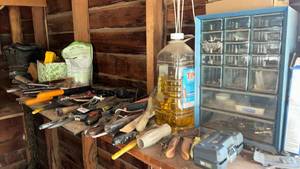 lot 269 image: Shelf contents including Plastic Parts Storage Cabinet 18-Drawer