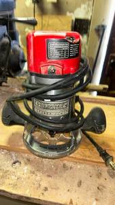 lot 300 image: Craftsman Professional Router with Variable Speed Selection