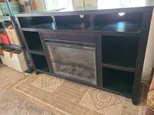 lot 900 image: Dimplex EF2870L Electric Fireplace Insert Entertainment Center 6909460159, 39x62x17