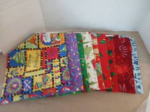 lot 1080 image: Fabric Christmas