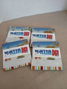 lot 1086 image: Benartex Sampler Winter Parade by Wilma Sanchez 4-Pack Fabric Bundle 5x5