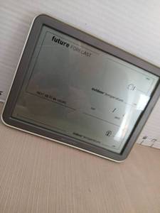 lot 1205 image: AcuRite Future Forecast Weather Station Display untested batteries required