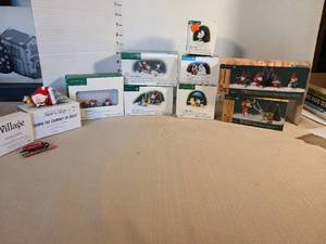 lot 1312 image: Department 56 North Pole Series Figurine Lot