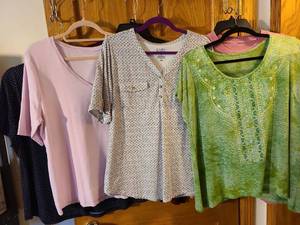 lot 1378 image: Ladies tops XL