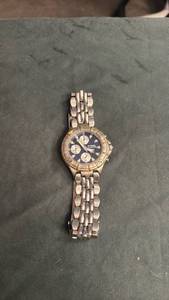 lot 1911 image: Mens Fossil blue watch