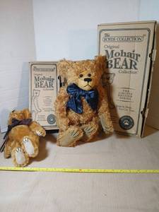 lot 2002 image: Boyds Collection Original Mohair Bear Lincoln B. Bearington Limited Edition