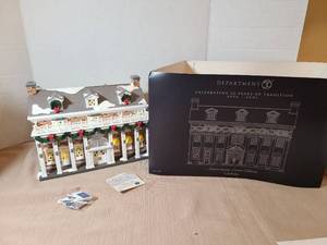 lot 2008 image: Department 56 Snow Village Lowell Inn 2001 Anniversary Event Edition