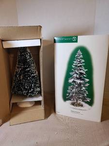 lot 2018 image: Department 56 Village Accessories  Pine Trees Large