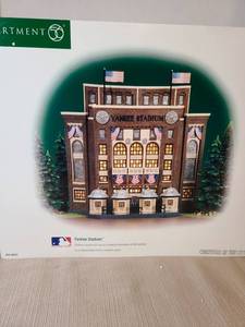lot 2052 image: Department 56 Yankee Stadium Major League Baseball