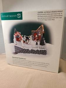 lot 2112 image: Department 56 Village Animated Photo With Santa 4.5V DC 200mA
