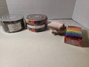 lot 2183 image: Fabric Strips