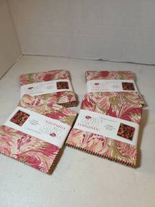 lot 2211 image: Benartex Flower Mart II Romantic Fabric Sampler 26 Pieces