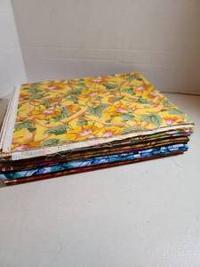 lot 2311 image: Floral Print Fabric