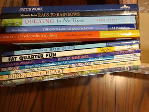 lot 2504 image: Quilting books