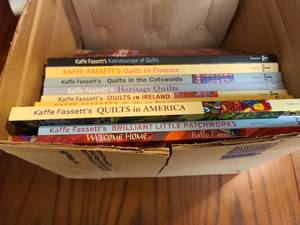 lot 2507 image: Quilting books.