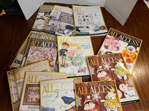 lot 2512 image: The Anita Goodesign All Access craft books