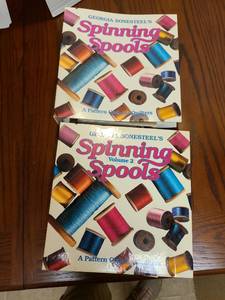 lot 2513 image: Georgia Bonesteels Spinning Spools binders