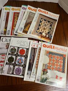 lot 2521 image: Quilting, magazines.