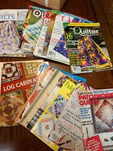 lot 2538 image: Quilting magazines.