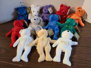 lot 3127 image: Salvinos Bamm Beanos bears baseball players with numbers