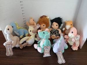 lot 3404 image: Precious Moments Plush dinomites