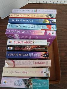 lot 3421 image: Susan Wiggs Books including snowfall in the city