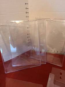 lot 7045 image: Clear Acrylic Display Boxes