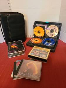 lot 7046 image: CD Lot Music Collection Case CDs Carrying Case Included