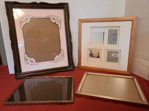 lot 7047 image: Picture Frames Various Sizes and Styles