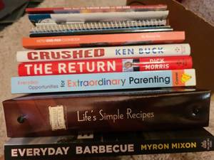 lot 7134 image: Books, including Crushed by Ken Buck