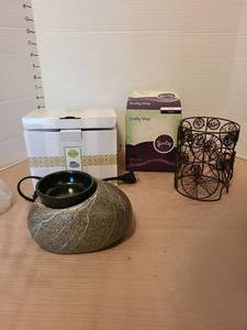 lot 7159 image: Scentsy Zen Rick and Spokes warmer wrap