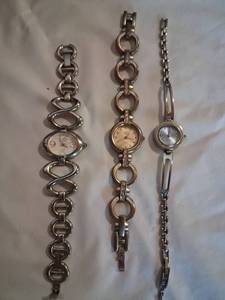 lot 51 image: Fossil Womens Bracelet Watches Lot of 3
