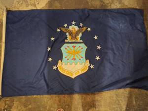 lot 64 image: United States Air Force Flag with Eagle Seal and Stars