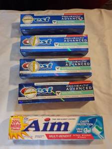 lot 99 image: Crest Pro-Health Advanced Gum Protection Toothpaste Lot 4 Boxes 5.1 oz