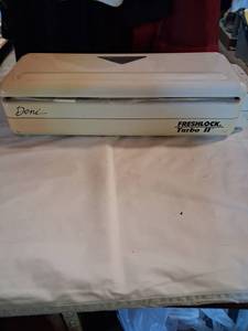 lot 129 image: Freshlock Turbo II Vacuum Sealer Model Deni