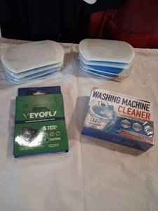 lot 137 image: Washing Machine Cleaner 12-Pack Tablets and Flying Insect Trap Refill Lot