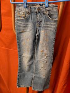 lot 25 image: YMI Childrens Jeans Size 7 75% Cotton Blend