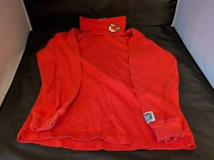lot 96 image: Kansas City Chiefs Kids NFL Touchdown Club Pullover Jacket Size M 12-14