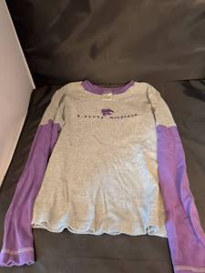 lot 98 image: K-State Wildcats Long Sleeve T-Shirt Size M