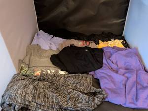lot 99 image: Clothing Lot Bundle Assorted T-Shirts Pants Tops Multiple Pieces
