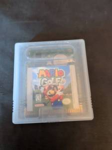 lot 140 image: Mario Golf Game Boy Color Cartridge