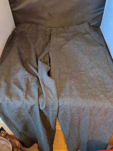 lot 164 image: Stafford Custom Fit Suits Mens Dress Pants Gray