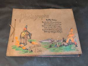 lot 228 image: Photographs Memory Book Black Hills South Dakota autograph album