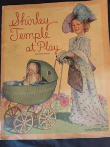 lot 229 image: Shirley Temple at Play Authorized Edition No. 1712 Childrens Book
