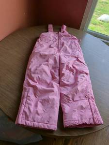 lot 296 image: ZeroXposur Pink Snowbib Pants Size MS