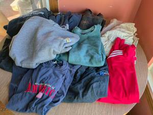 lot 309 image: Clothing Lot Bundle Sweatshirts T-Shirts Assorted Styles Adult M