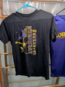 lot 4 image: Robinson Cross Country T-Shirt Lot 2 Pieces Black Blue