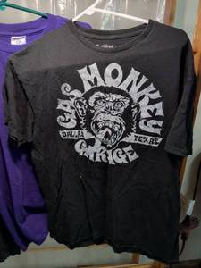 lot 10 image: Gas Monkey Garage Dallas Texas T-Shirt Large